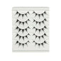 Anime-Inspired False Eyelashes, 5 Pairs Cartoon Eye Faux Lashes, Dramatic Look Demon Style, Volumizing & Lengthening