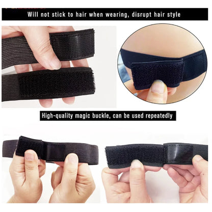 H&STAR Wig Wig Band For Edges Melt Band For  Wigs Adjustable Magic Sticker Edge  Band  Width Elastic Band for Hair Edges