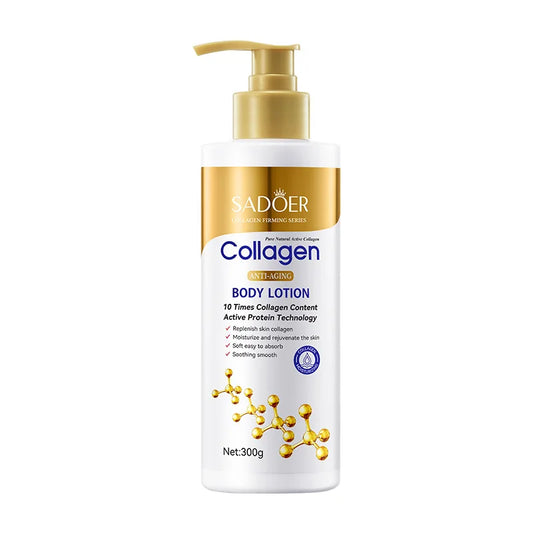 Collagen Body Lotion 300g Moisturizing and Anti-aging and Whitening Body Cream