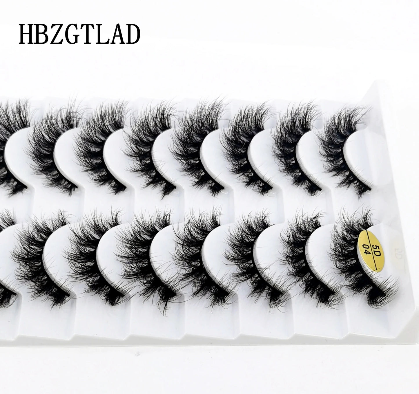 10 pairs Lashes Fluffy Soft Russian volumes Mink Lashes 3D Mink Eyelashes Lashes Reusable Fluffy False Lashes russian extensions