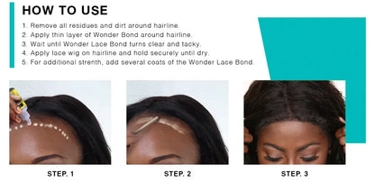 Melting Spray For Lace Wigs Lace Tint Mousse Wig Glue Waterproof Glue Remover Wig Installation Kit Set