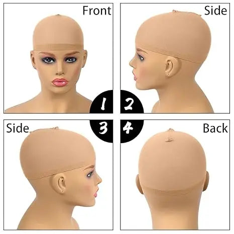 LOCKMIO Wig Glue Waterproof Adhesive for Bonding Lace Toupee Front Closure 6pcs/set Travel Size Wigs Extension Kit for Beginners