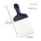 Black Hot Sponge Care Tool Comb Hair Shovel Curly Hair Rub Head Wipe Hair Barber Shop Supplies Small Particles