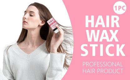 LOCKMIO Floral Scent Wax Stick Styling Smoothing Hair Pomade With Edge Control Brush Kit Anti-Frizz Flyaways For Natural Wigs