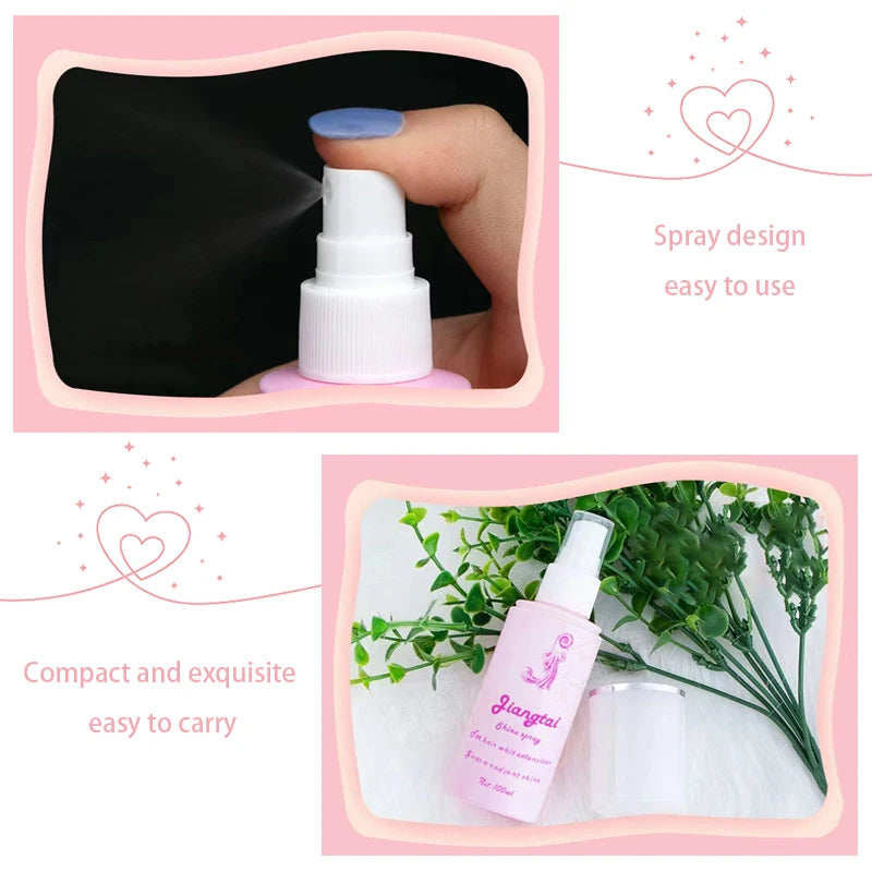 Plussign 100Ml Top Wig Care Solution Spray Anti Frizz Hair Protection For Synthetic Human Hair Conditioner Smooth Oil For Wigs